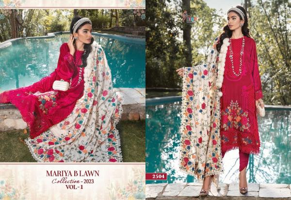 Shree Mariya B Lawn Collection 2023 Vol 1 Cotton Pakistani Salwar Suit